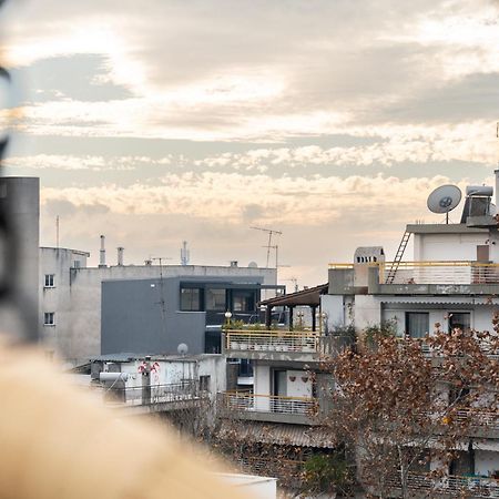 Pomegranate Luxury Penthouse Maisonette With Beautiful Terrace & Free Parking By Binobi ! Thessaloniki Buitenkant foto