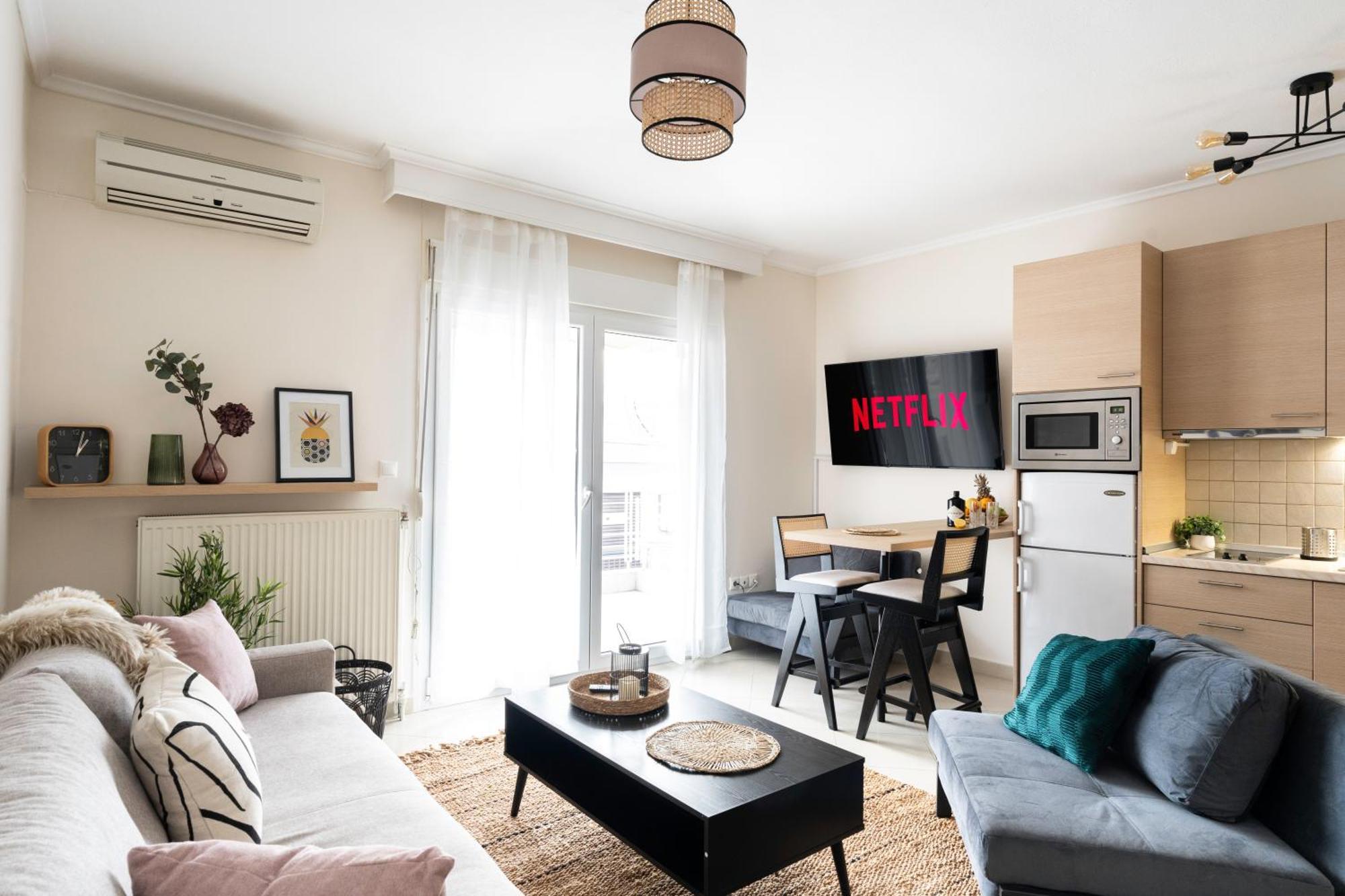 Pomegranate Luxury Penthouse Maisonette With Beautiful Terrace & Free Parking By Binobi ! Thessaloniki Buitenkant foto