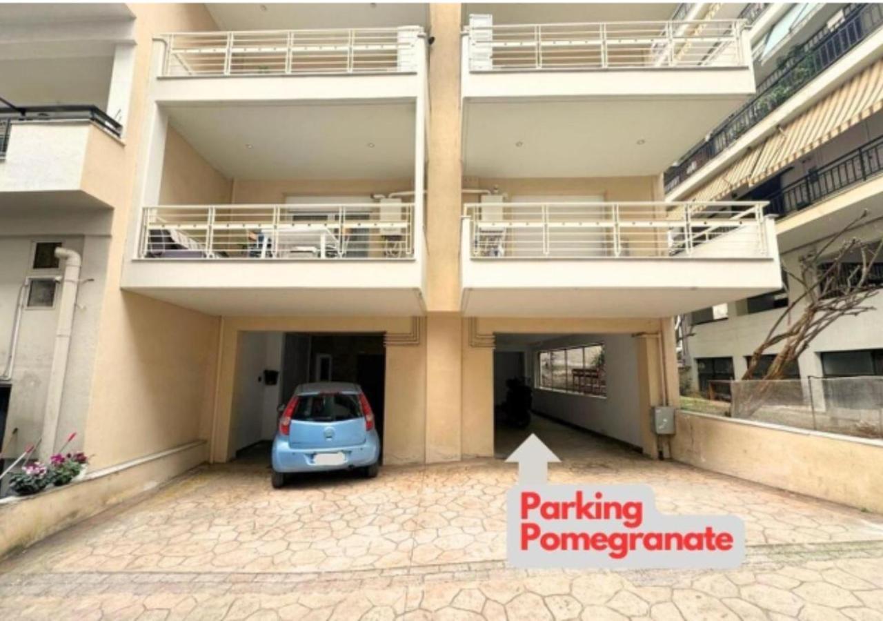 Pomegranate Luxury Penthouse Maisonette With Beautiful Terrace & Free Parking By Binobi ! Thessaloniki Buitenkant foto